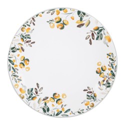 Assiette plate Summer 27 cm (lot de 6)