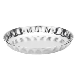 Moule à tarte en inox 28 cm