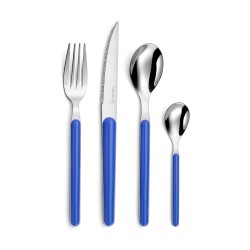 Chromatica ménagère 24 pièces bleu