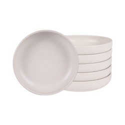 Assiette creuse Uno crème...