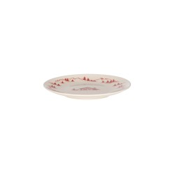 Assiette dessert Alpages rouge 21 cm (lot de 6)