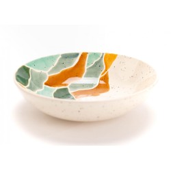 Assiette creuse Sommets 19 cm (lot de 6)