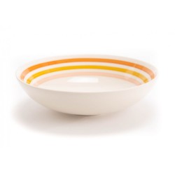 Assiette creuse Almeria 19 cm (lot de 6)