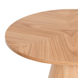 Bout de canapé chêne D 60 cm