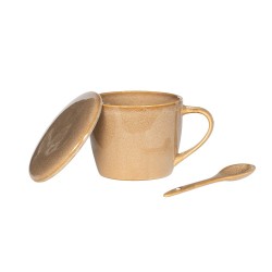 Bol à soupe Elyas beige 75 cl