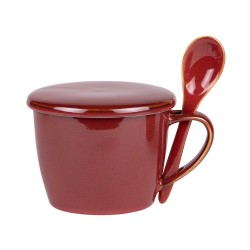 Bol à soupe Elyas rouge 75 cl
