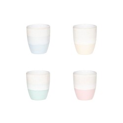 Coffret de 4 gobelets Aqua...