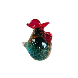 Figurine coq 13x14 cm
