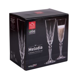 Boite de 6 flutes Mélodia 16 cl