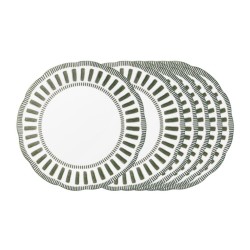 Assiette plate Napoli verte...