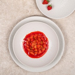 Assiette creuse Ayra 22 cm (lot de 6)