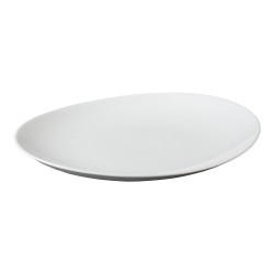 Assiette à steak ovale 30x28 cm (lot de 6)