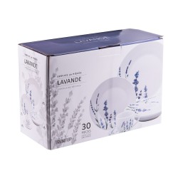 Service 30 pièces Lavande