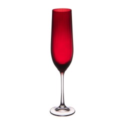 Flûte rouge Santa 19 cl (lot de 6)