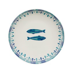 Assiette creuse Kyanos 23 cm (lot de 6)