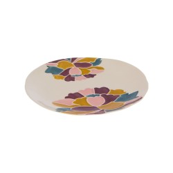 Assiette plate Paula 25 cm (lot de 6)