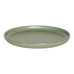 Assiette à dessert Uno amande 22 cm (lot de 6)