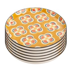 Assiette plate Imany jaune...