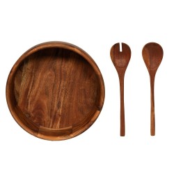 Saladier avec couverts Seve 26 cm