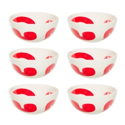 Coupelle Lulli rouge 12 cm...