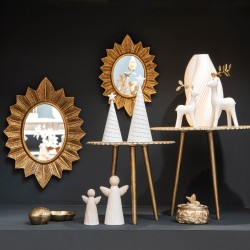 Set de 2 anges bi-matière