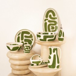 Coupelle Lulli vert 12 cm (lot de 6)