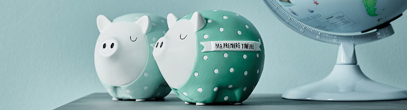 Cadomus - Tirelires originales pour enfants : Apprendre à économiser en s’amusant