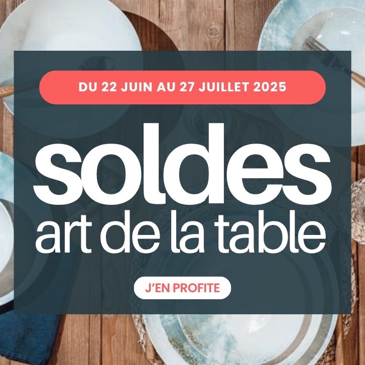 Découvrez la sélection Soldes Art de la table